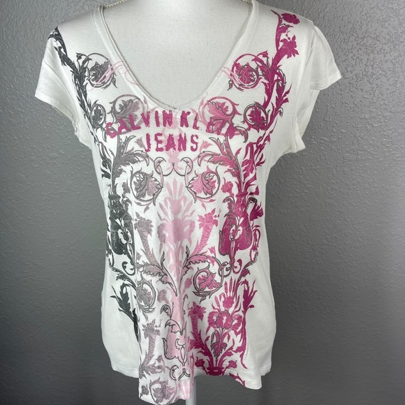 COPY - Calvin Klein Jeans T-shirt Large - Picture 4 of 12